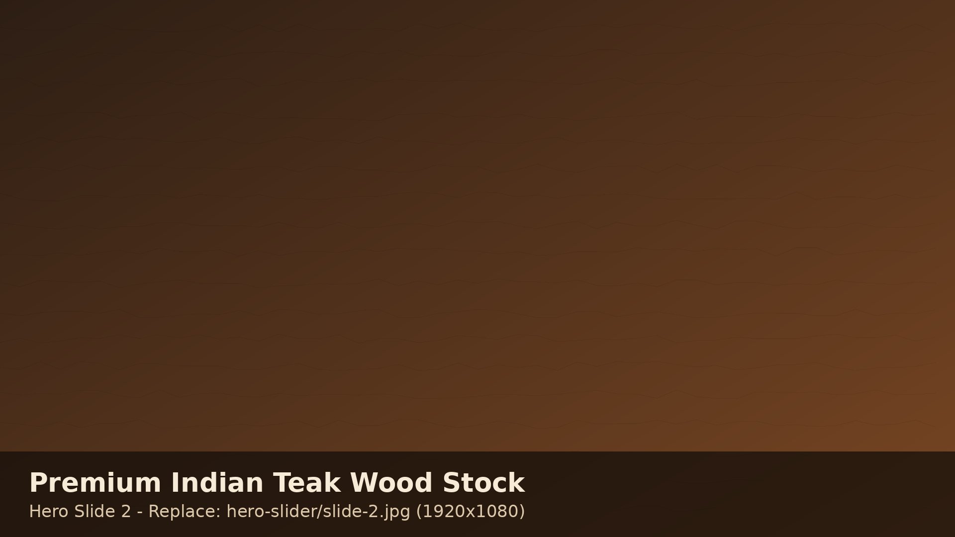 Premium Indian teak wood stock