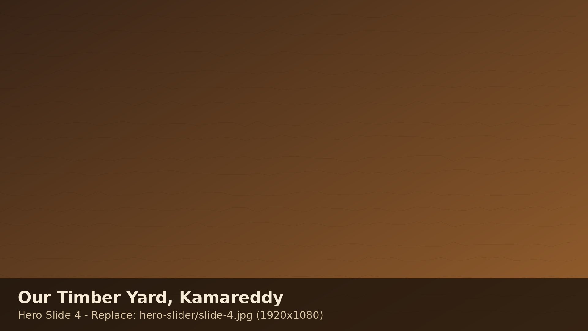Timber yard in Kamareddy