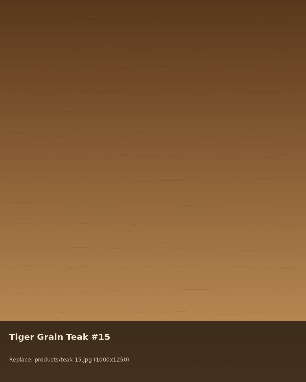 B.T Full Colour Teak Wood - Tiger Grain 15